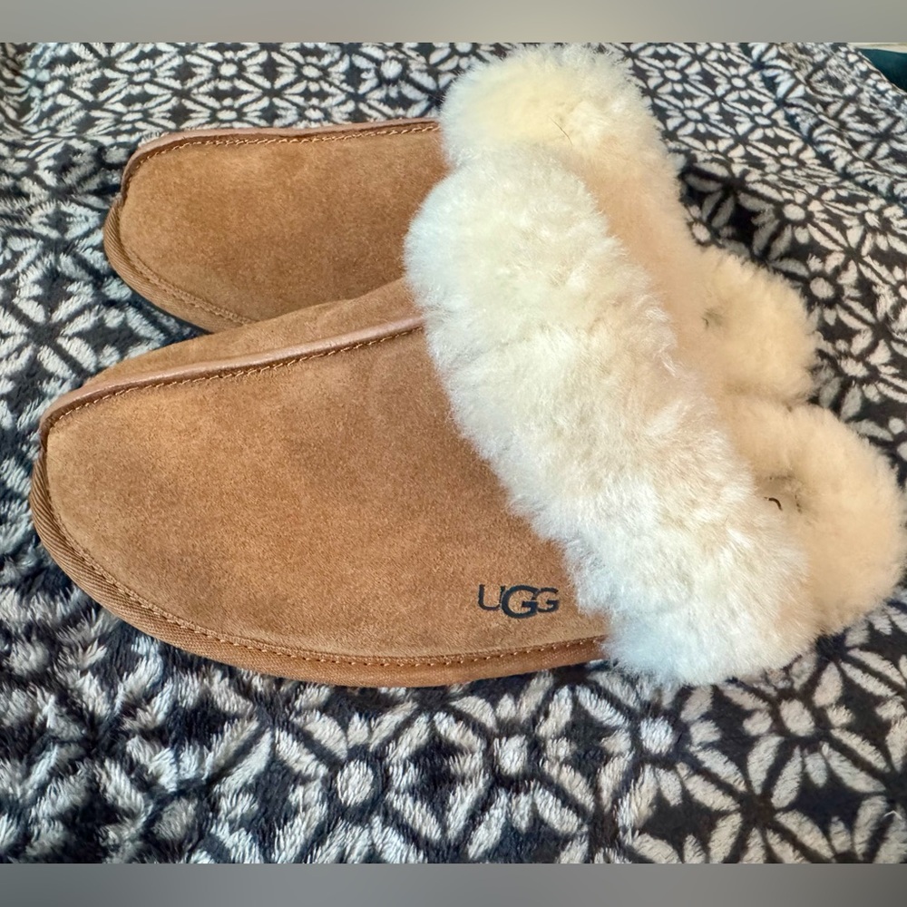 Best Offer New Women’s UGG Scuffette II Slipper Chestnut
